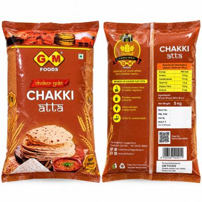 GM FOODS CHAKKI ATTA - 5kg